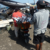 Bali : le marché aux poissons à Jimbaran sur la plage de Kedonganan