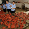 Chine : 22 tonnes de viande de porc transformées en viande de boeuf