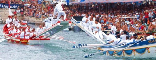 00071756 Les Joutes, un sport d'équilibre