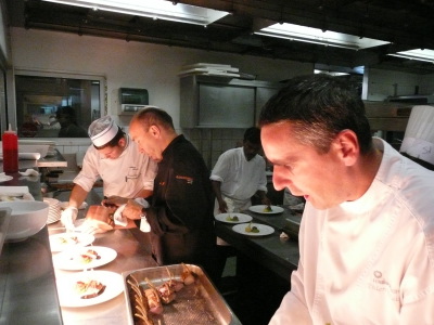 Laurent et Thierry Vassière le chef de Maison Blanche