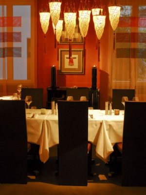 La petite salle de restaurant
