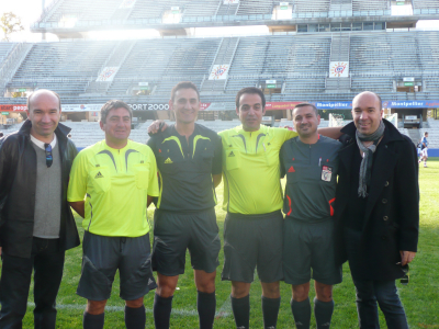 p1080292 Les arbitres officiels étaient déjà en place