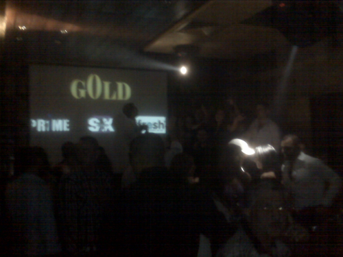 Gold un bar assez incroyable