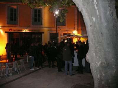 p1090679 Dès l'arrivée sur la terrasse, ambiance de cocktail