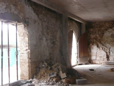 Les travaux du futur restaurant