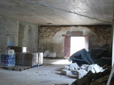 p10906881 Seuls les 4 murs de pierre de l'existant ont été conservé intact