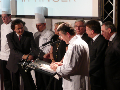 p1100689 Pierre-Emmanuel Taittinger, Régis Marcon, Gérard Boyer, ET Jacques Lameloise