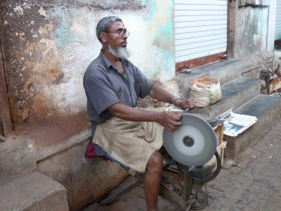 Marché à Mumbai - Pourcel