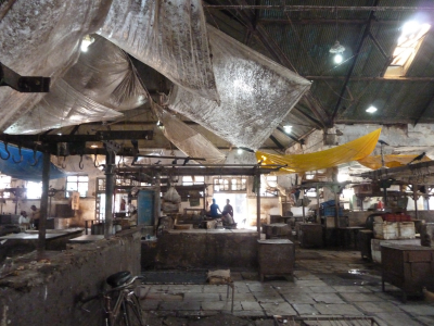 Mumbai - marché aux viandes -