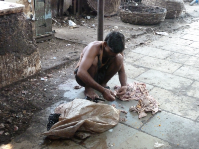 Mumbai - marché aux viandes-