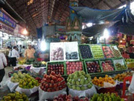 Marché à Mumbai - Pourcel