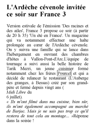 Des Racines et des ailes bessac