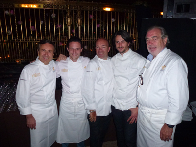 dîner grands chefs relais & châteaux NY 2012