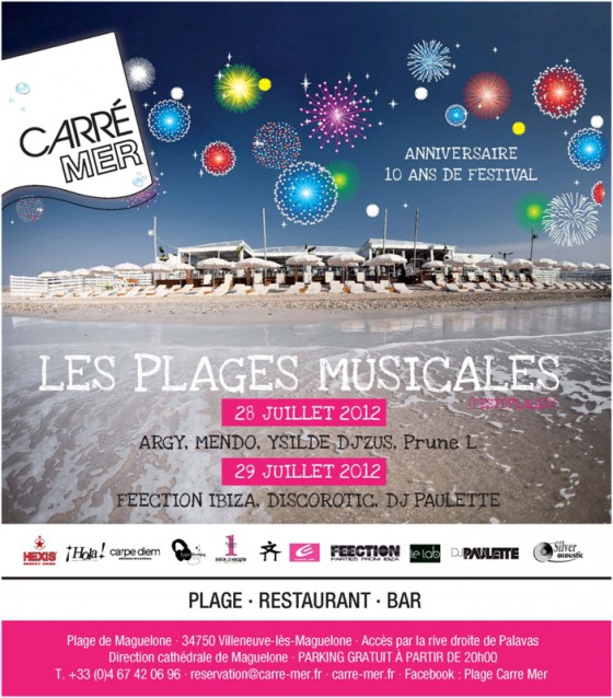 plages musicales carré mer villeuneuve les maguelonnes