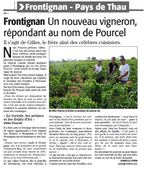 Pourcel Muscat Frontignan