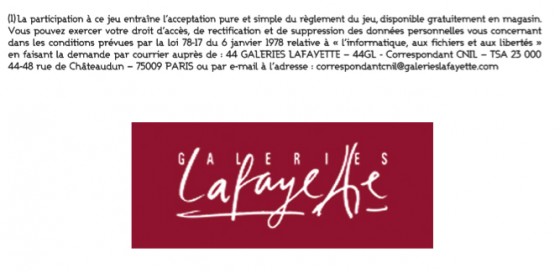Carré Mer Pourcel Galerie Lafayette