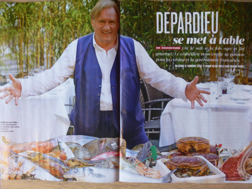 Figaro Magazine Gérard Depardieu