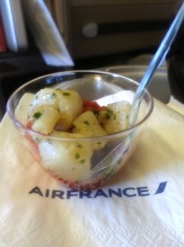 Air France repas avion