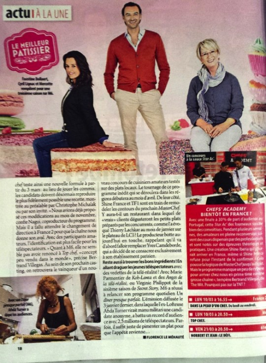 cuisine émissions télé