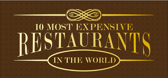 10 of the best and most expensive luxury restaurants in the world