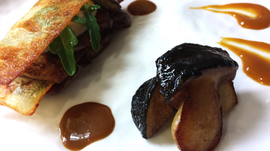 recette cèpes Pourcel