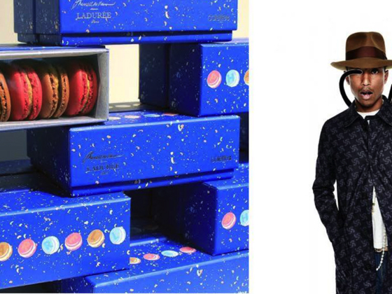 pharrell Williams Ladurée