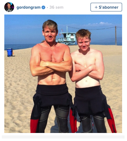 L'Express Gordon Ramsay Instagram