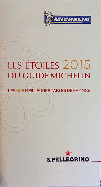 Étoiles 2015 du Guide Michelin