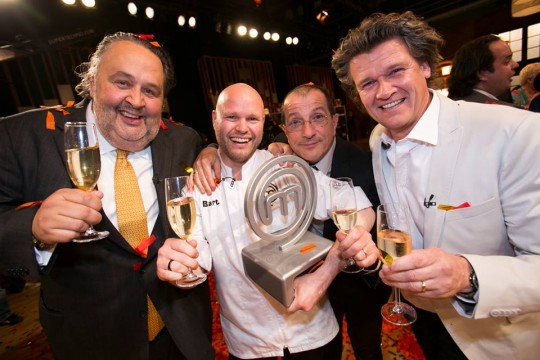 Bart Van Berkel remporte Masterchef en 2014 en Hollande