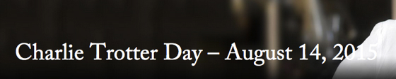 Charlie Trooter Day